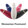Бесконтактный клиторальный стимулятор WOMANIZER PREMIUM 2 бордовый WZ212SGB